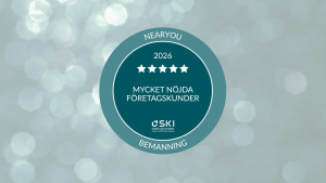 Emblem Mycket nöjda kunder Bemanning