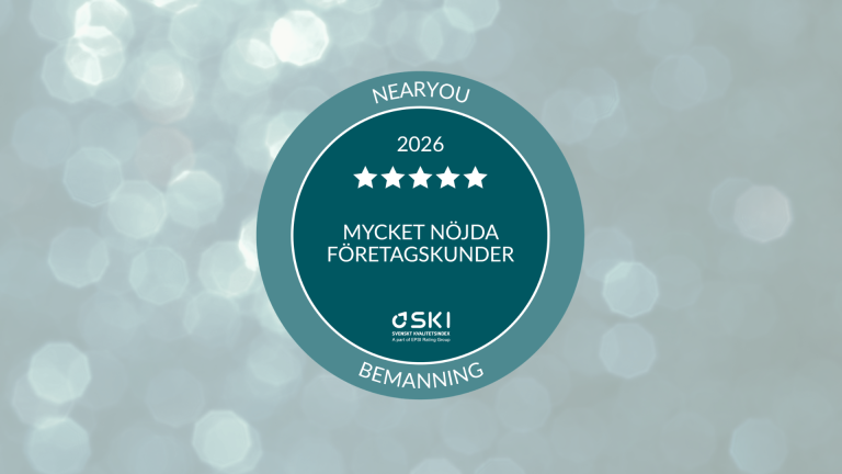 Emblem Mycket nöjda kunder Bemanning